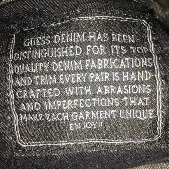 GUESS Brittney-Skinny Jeans Gray Faded Floral - Picture 12 of 12